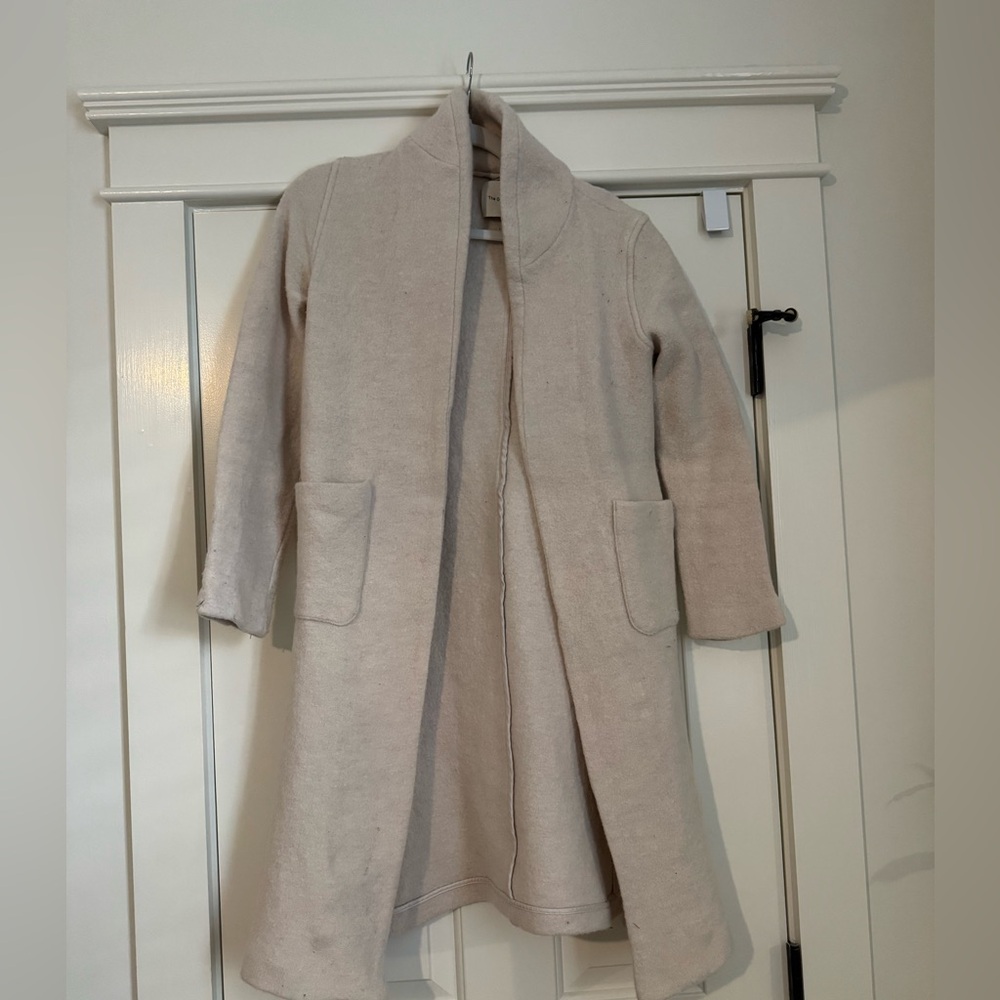 Aritzia The Group Babaton Shawl Merino Wool Long Jacket
